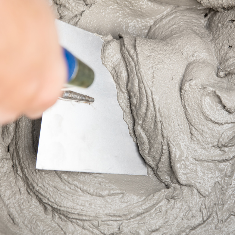 Diverse Putze/Kleber